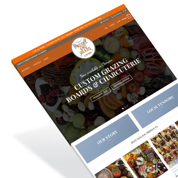 Clemson Retail eCommerce Web Design
