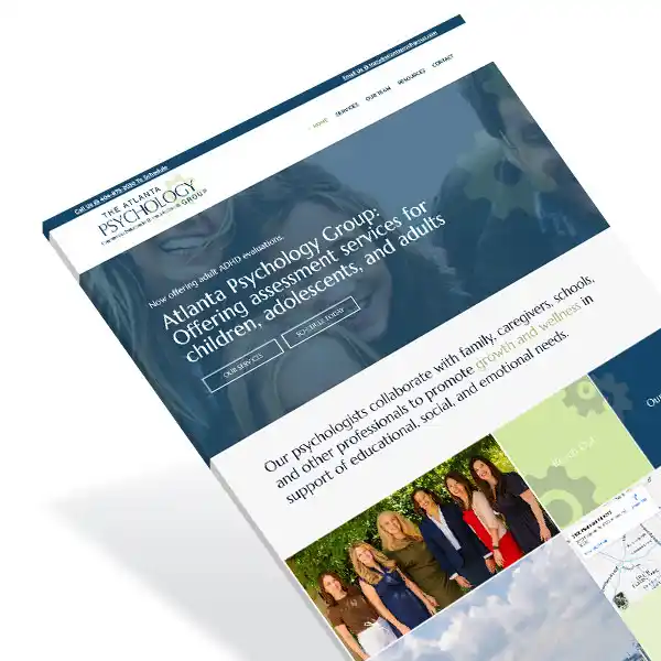 Healthcare Web Design in Atlanta Georgia