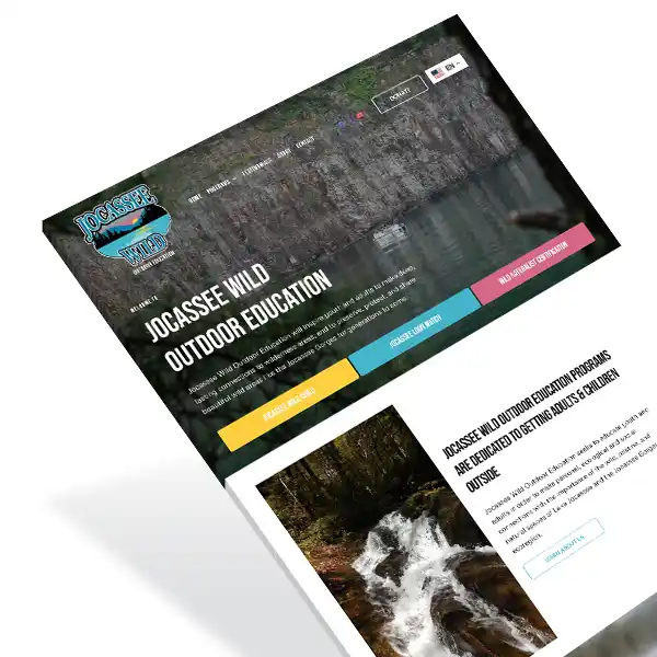 Pickens South Carolina Jocassee Web Design